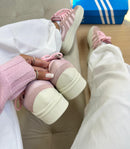 Tênis AD Bad Bunny x Campus Couro Rosa