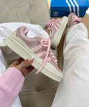 Tênis AD Bad Bunny x Campus Couro Rosa