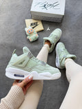 Tênis Feminino NK Jordan 4 Lançamento Pistache