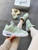 Tênis Feminino NK Jordan 4 Lançamento Pistache