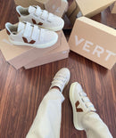 Tênis Feminino VRT Velcro Off/Caramelo