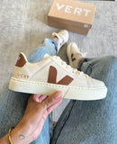 Tênis Feminino VRT Cadarço Off/Caramelo