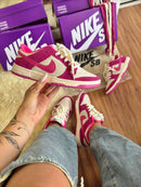 Tênis NK Dunk Branco Pink