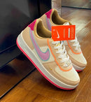 Tênis NK Force 1 Shadow Areia Pink